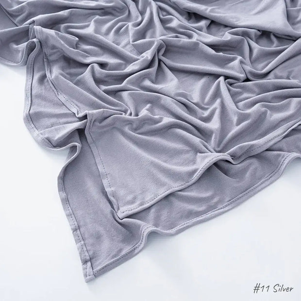 Modal Curled Silk Cotton Hijab
