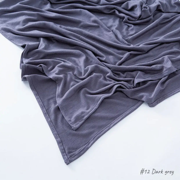 Modal Curled Silk Cotton Hijab