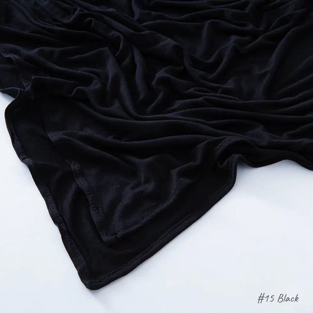 Modal Curled Silk Cotton Hijab