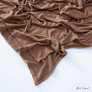 Modal Curled Silk Cotton Hijab