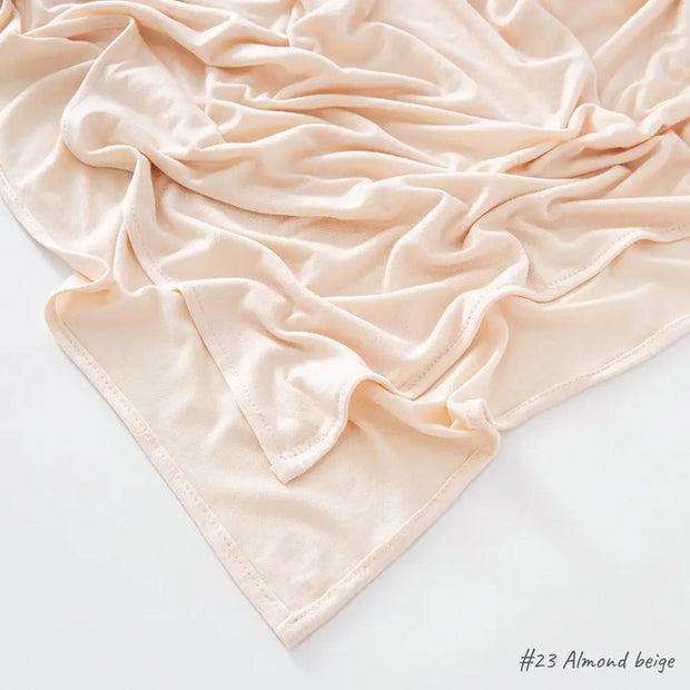 Modal Curled Silk Cotton Hijab