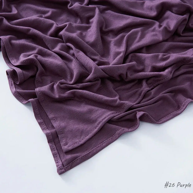 Modal Curled Silk Cotton Hijab