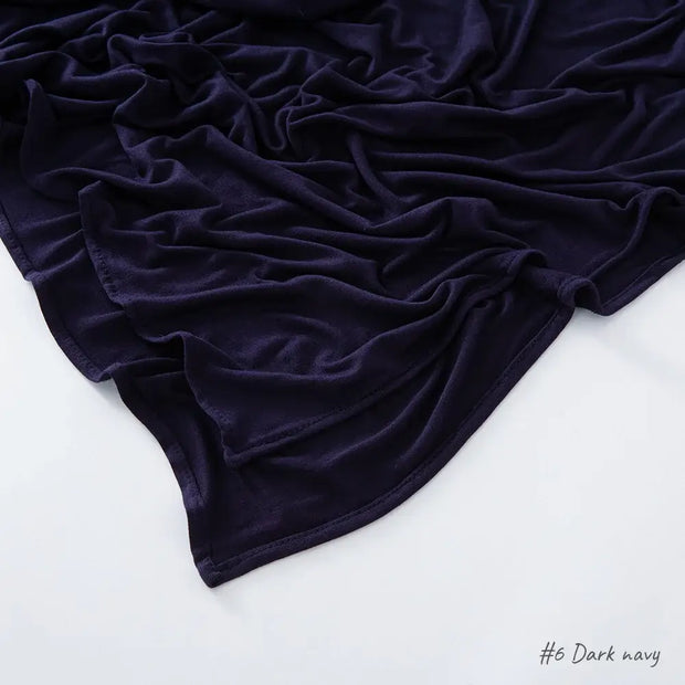 Modal Curled Silk Cotton Hijab