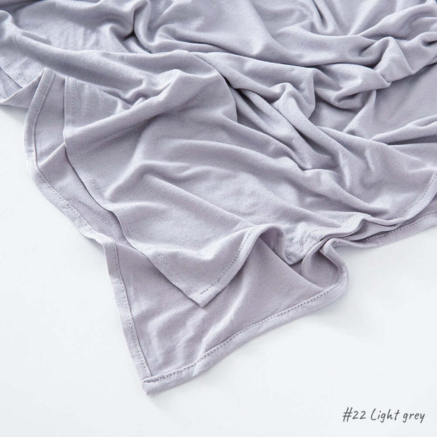 Modal Curled Silk Cotton Hijab