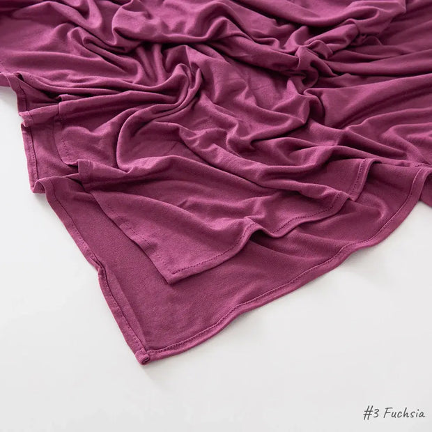Modal Curled Silk Cotton Hijab