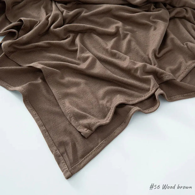 Modal Curled Silk Cotton Hijab