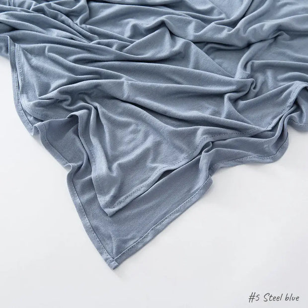 Modal Curled Silk Cotton Hijab
