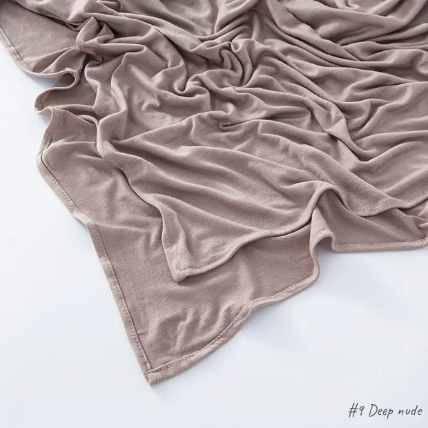 Modal Curled Silk Cotton Hijab