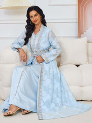 Fresh Lace Abaya 3 Piece Set
