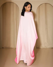 Printed Bodycon Part Butterfly Abaya