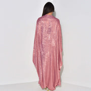 Chiffon Open Front Butterfly Abaya Dress