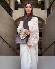 Luxury Bubble Sleeve Bohemian Abaya