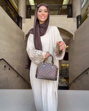 Luxury Bubble Sleeve Bohemian Abaya