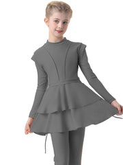 Girls' Modest Burkini Swimwear 3-Piece Set Swimsuits – Purity