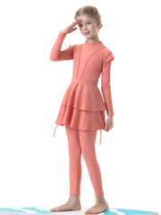 Girls' Modest Burkini Swimwear 3-Piece Set Swimsuits – Purity