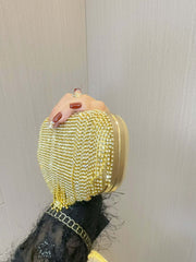 Crystal Tassel Rhinestones Handbag