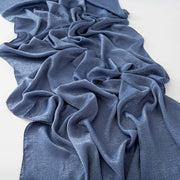 Sky Velvet Solid Color Hijab