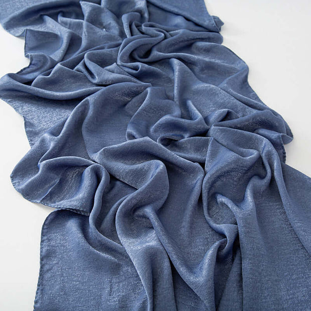 Sky Velvet Solid Color Hijab