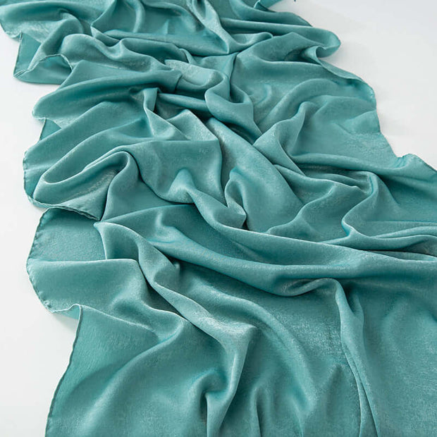 Sky Velvet Solid Color Hijab