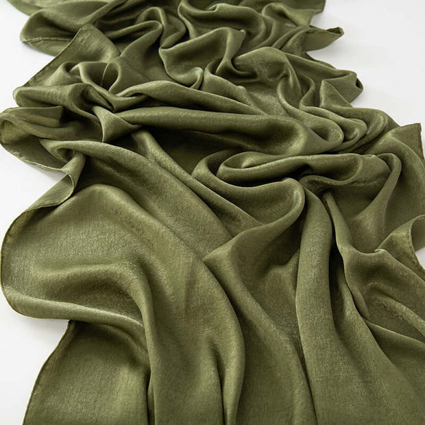 Sky Velvet Solid Color Hijab