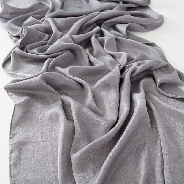 Sky Velvet Solid Color Hijab