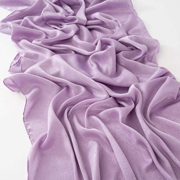 Sky Velvet Solid Color Hijab