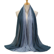 Color Blocking, Creasing, Gradient Hijab