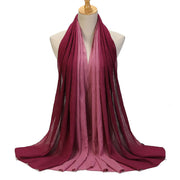 Color Blocking, Creasing, Gradient Hijab