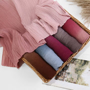 Color Blocking, Creasing, Gradient Hijab