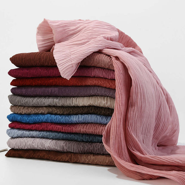 Color Blocking, Creasing, Gradient Hijab
