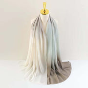Gradient Color Chiffon Hijab