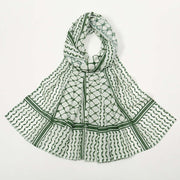 Printed Lattice Chiffon Hijabs