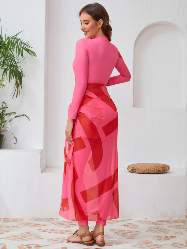 Modest Burkini Swimwear for Women 4-Piece Set – Serenity