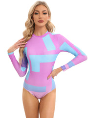 Printed Modest Burkini Swimwear 4-Piece Set – Hydraya