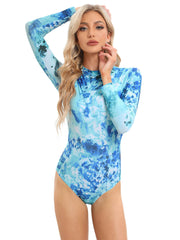 Printed Modest Burkini Swimwear 4-Piece Set – Hydraya